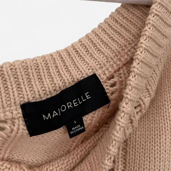 Majorelle Landau Cut-Out one Shoulder Sweater – Indie It-Girl Knit (Size S) 🤍✨ - Picture 5 of 7